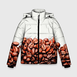 Куртка зимняя для мальчика Coffee, цвет: 3D-красный