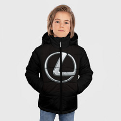 Куртка зимняя для мальчика Lexus, цвет: 3D-светло-серый — фото 2