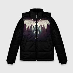 Куртка зимняя для мальчика Destiny 9, цвет: 3D-черный