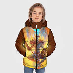 Куртка зимняя для мальчика Вивек, цвет: 3D-красный — фото 2