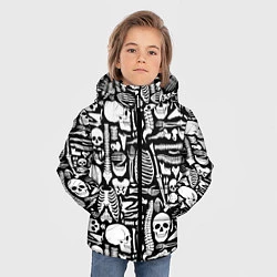 Куртка зимняя для мальчика Кости, цвет: 3D-светло-серый — фото 2