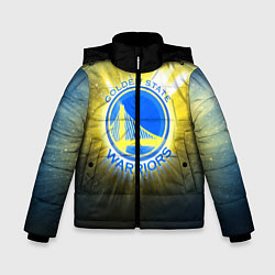 Куртка зимняя для мальчика Golden State Warriors 4, цвет: 3D-черный