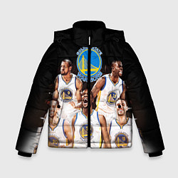 Куртка зимняя для мальчика Golden State Warriors 5, цвет: 3D-светло-серый