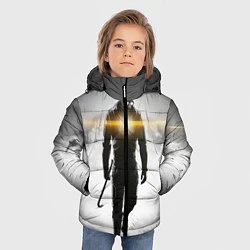 Куртка зимняя для мальчика Гордон Фримен, цвет: 3D-красный — фото 2