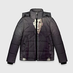 Куртка зимняя для мальчика Честер Беннингтон, цвет: 3D-светло-серый