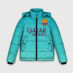 Куртка зимняя для мальчика Barcelona FC: Aqua, цвет: 3D-красный