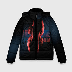 Куртка зимняя для мальчика Ariana Grande: Dangerous tour, цвет: 3D-черный