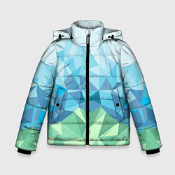 Куртка зимняя для мальчика URAL polygonal, цвет: 3D-черный