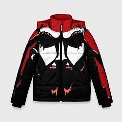 Куртка зимняя для мальчика Metalocalypse: Dethklok Face, цвет: 3D-черный