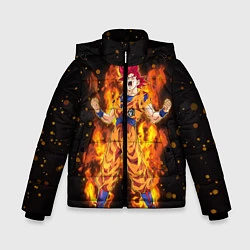 Зимняя куртка для мальчика Fire Goku