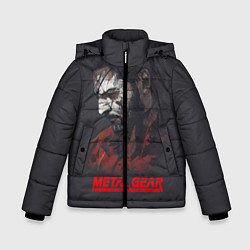 Куртка зимняя для мальчика Metal Gear Solid, цвет: 3D-красный