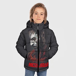 Куртка зимняя для мальчика Metal Gear Solid, цвет: 3D-черный — фото 2
