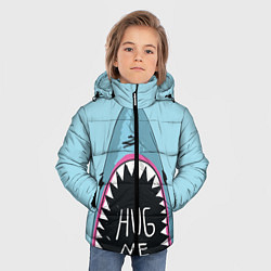 Куртка зимняя для мальчика Shark: Hug me, цвет: 3D-светло-серый — фото 2
