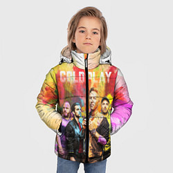 Куртка зимняя для мальчика Coldplay, цвет: 3D-светло-серый — фото 2