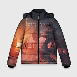 Куртка зимняя для мальчика Stellaris, цвет: 3D-черный