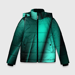 Куртка зимняя для мальчика Emerald lines, цвет: 3D-светло-серый