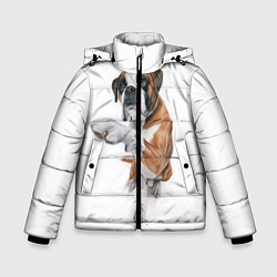 Зимняя куртка для мальчика Боксер