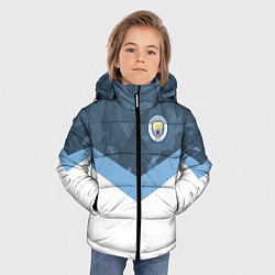 Куртка зимняя для мальчика Manchester City FC: Sport, цвет: 3D-светло-серый — фото 2