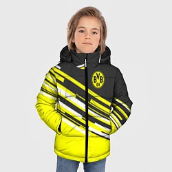 Куртка зимняя для мальчика Borussia FC: Sport Line 2018, цвет: 3D-светло-серый — фото 2