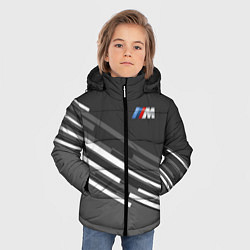 Куртка зимняя для мальчика BMW: Sport Line, цвет: 3D-черный — фото 2