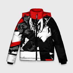 Куртка зимняя для мальчика Persona 5, цвет: 3D-черный