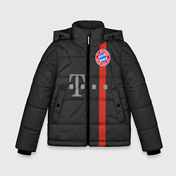 Куртка зимняя для мальчика Bayern FC: Black 2018, цвет: 3D-черный