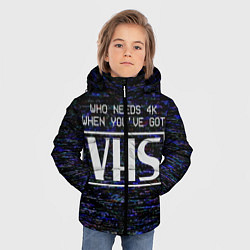 Куртка зимняя для мальчика 4K VHS, цвет: 3D-черный — фото 2