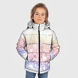 Куртка зимняя для мальчика Зимний лес, цвет: 3D-светло-серый — фото 2