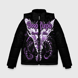 Куртка зимняя для мальчика Deep Purple: Greatest Hits, цвет: 3D-красный