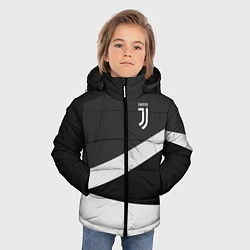Куртка зимняя для мальчика FC Juventus: Sport Geometry, цвет: 3D-черный — фото 2