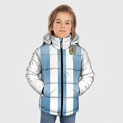 Куртка зимняя для мальчика Сборная Аргентины: ЧМ-2018, цвет: 3D-красный — фото 2