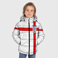 Куртка зимняя для мальчика Сборная Англии, цвет: 3D-черный — фото 2