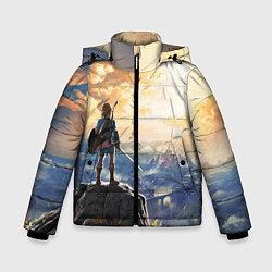 Куртка зимняя для мальчика Knight Link, цвет: 3D-черный
