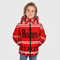 Куртка зимняя для мальчика The Beatles: New Year, цвет: 3D-черный — фото 2