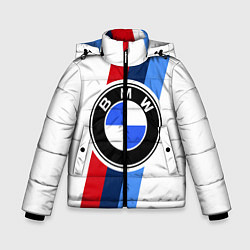 Зимняя куртка для мальчика BMW M: White Sport