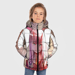 Куртка зимняя для мальчика Darling in the FranXX, цвет: 3D-светло-серый — фото 2