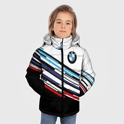 Куртка зимняя для мальчика BMW BRAND COLOR БМВ, цвет: 3D-красный — фото 2