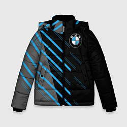 Куртка зимняя для мальчика BMW SPORT, цвет: 3D-черный