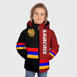 Куртка зимняя для мальчика Armenia, цвет: 3D-красный — фото 2