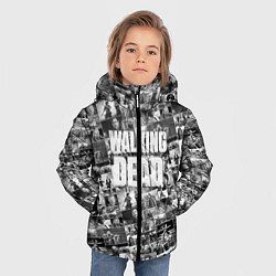 Куртка зимняя для мальчика The Walking Dead, цвет: 3D-светло-серый — фото 2