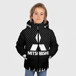 Куртка зимняя для мальчика Mitsubishi: Black Side, цвет: 3D-светло-серый — фото 2