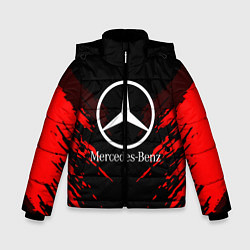 Куртка зимняя для мальчика Mercedes-Benz: Red Anger, цвет: 3D-черный