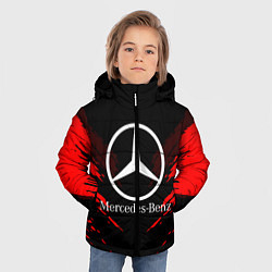 Куртка зимняя для мальчика Mercedes-Benz: Red Anger, цвет: 3D-черный — фото 2