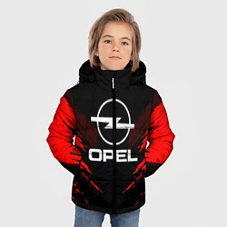 Куртка зимняя для мальчика Opel: Red Anger, цвет: 3D-черный — фото 2