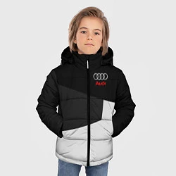 Куртка зимняя для мальчика Audi Sport, цвет: 3D-черный — фото 2