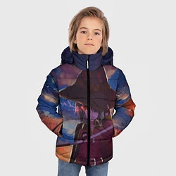 Куртка зимняя для мальчика KonoSuba, цвет: 3D-черный — фото 2