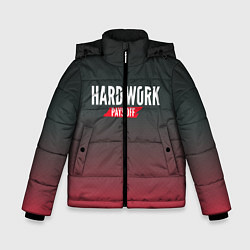 Зимняя куртка для мальчика Hard Work Pays Off: Red