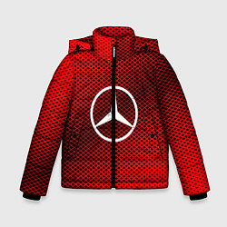 Зимняя куртка для мальчика Mercedes: Red Carbon