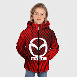 Куртка зимняя для мальчика Mazda: Red Carbon, цвет: 3D-черный — фото 2