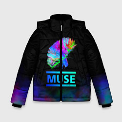 Зимняя куртка для мальчика Muse: Neon Flower